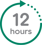 12 hours icon